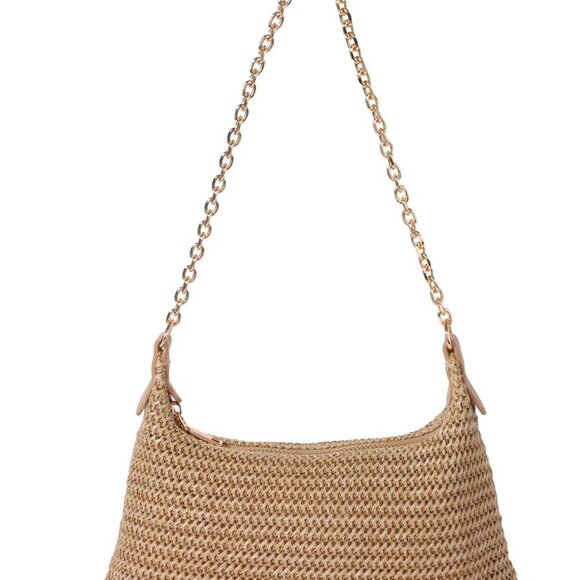 Handbags - Women's Straw Woven Beach Bag Summer Vacation Shoulder Purse